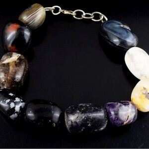 Elegant Multi-Stone Bracelet